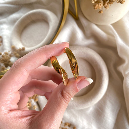 40530 gold plated Earrings