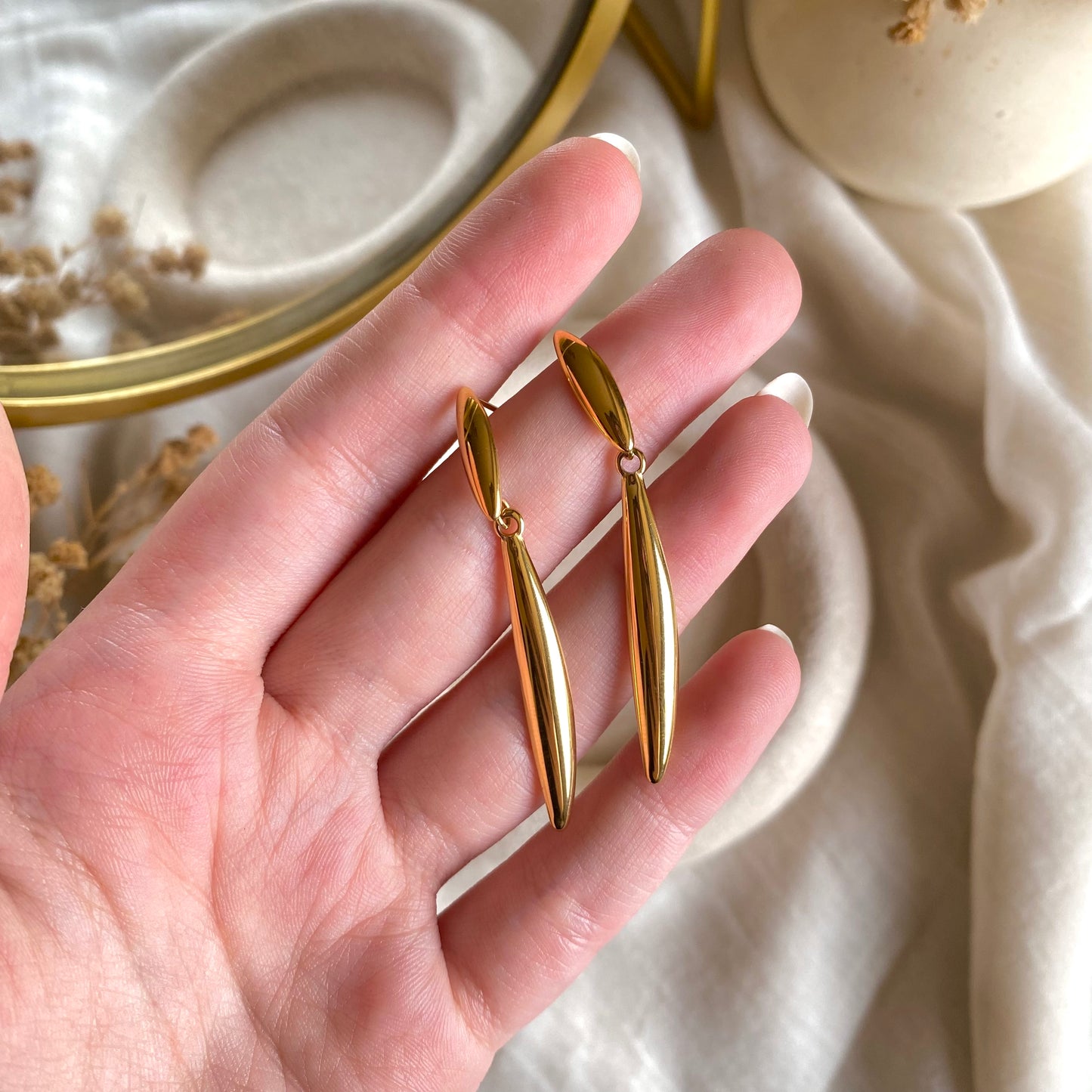 40531 gold plated Earrings