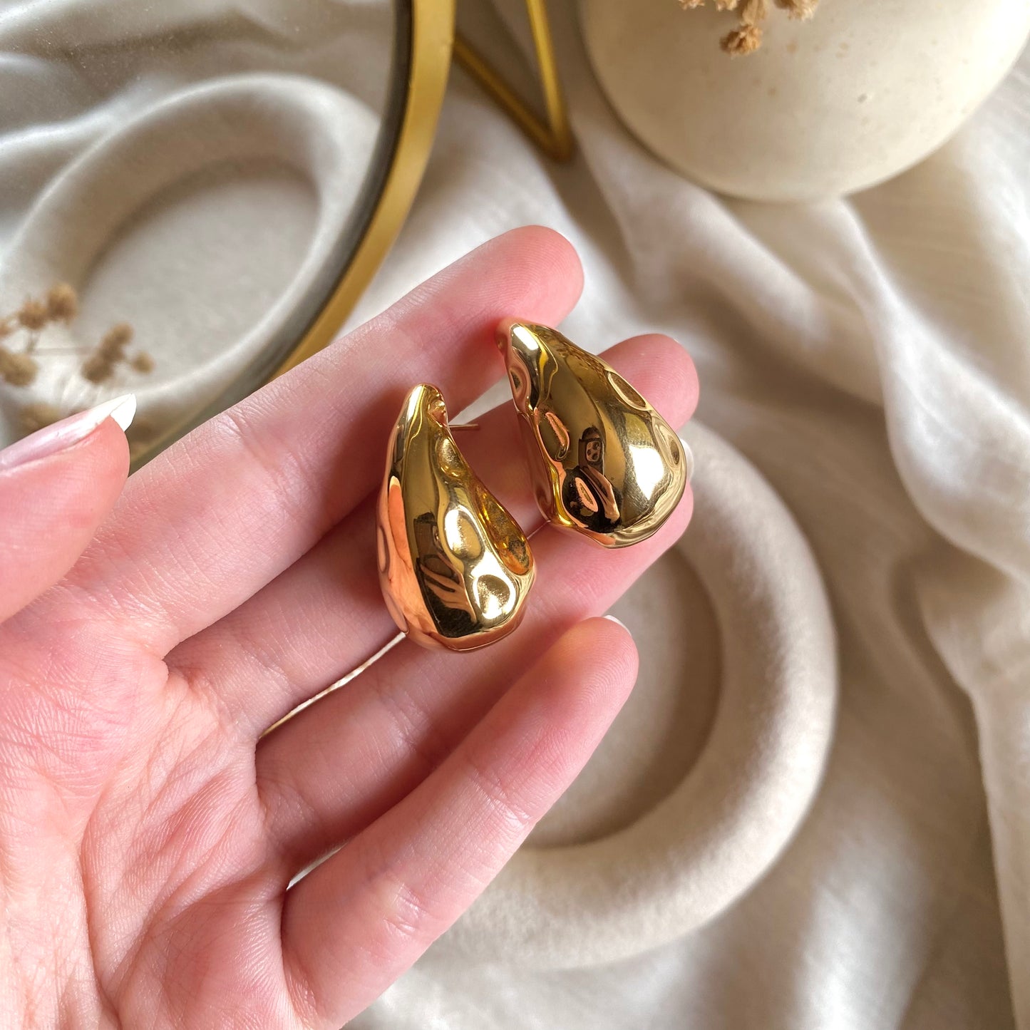 40532 gold plated Earrings