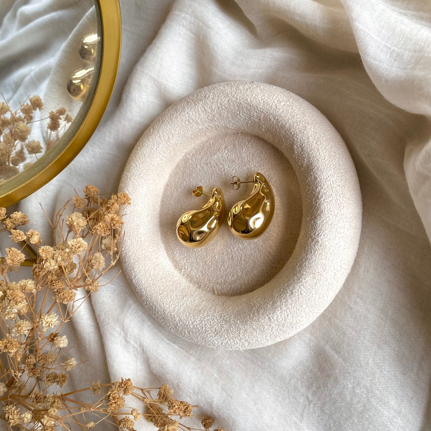 40532 gold plated Earrings