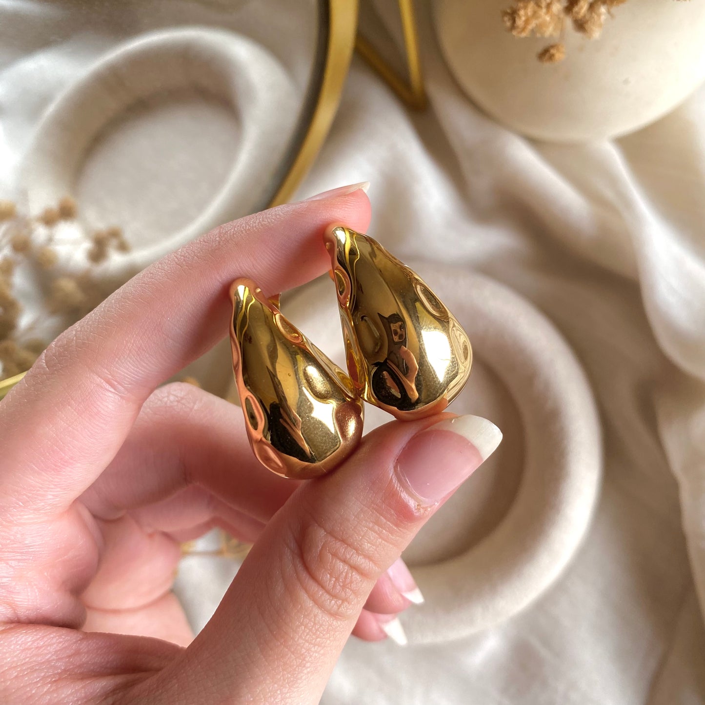 40532 gold plated Earrings