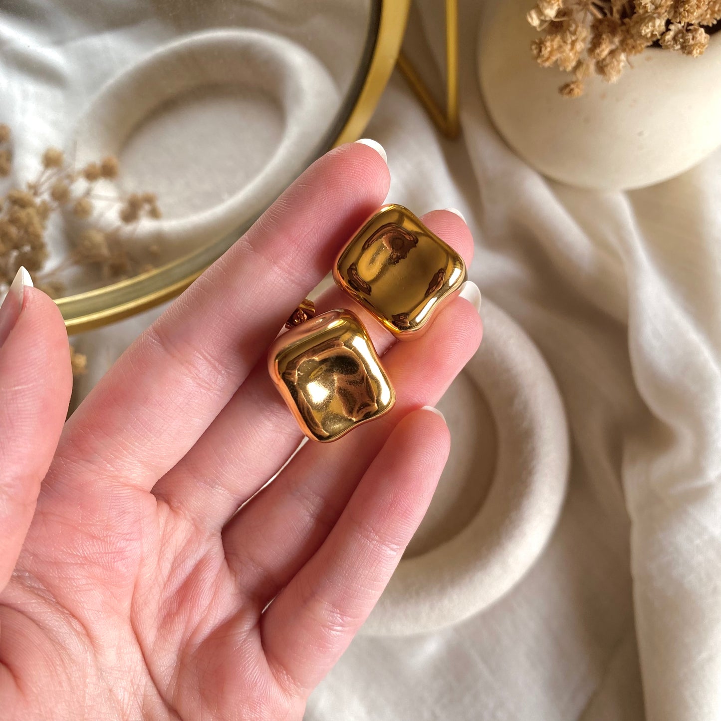 40533 gold plated Earrings
