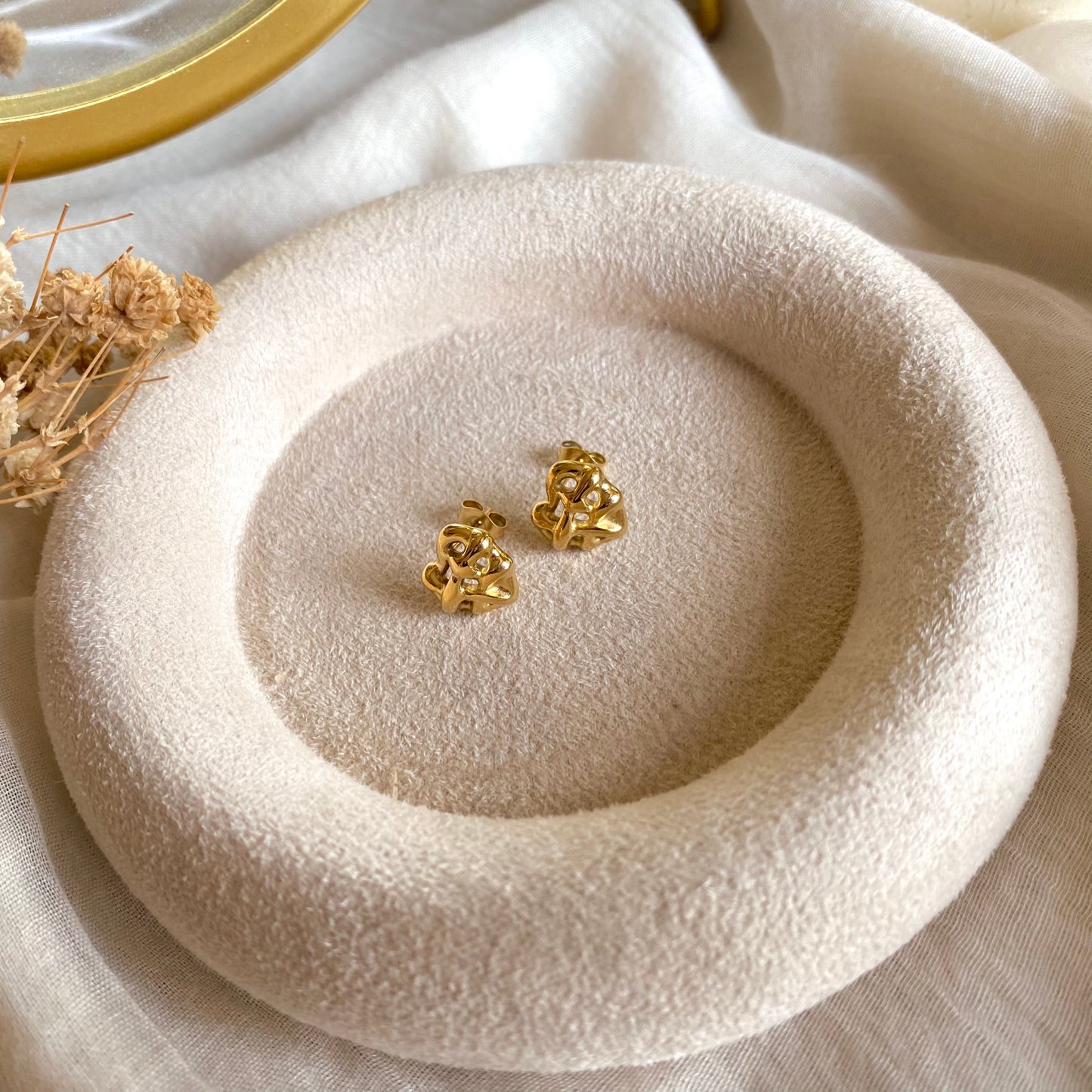 40534 gold plated Earrings