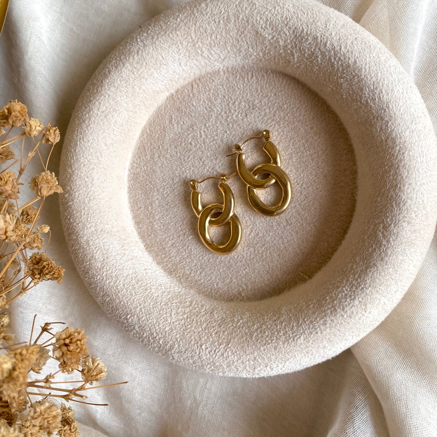 40535 gold plated Earrings