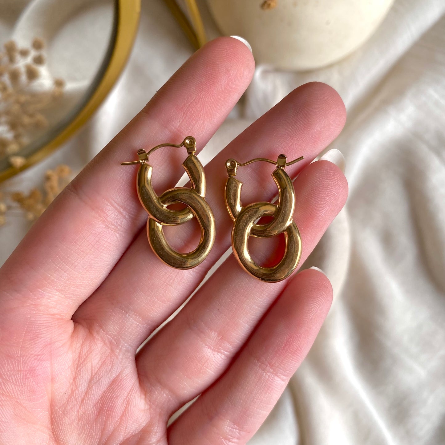 40535 gold plated Earrings