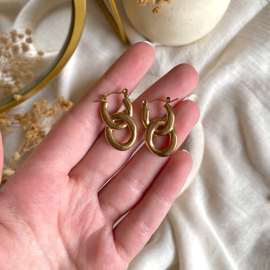 40535 gold plated Earrings