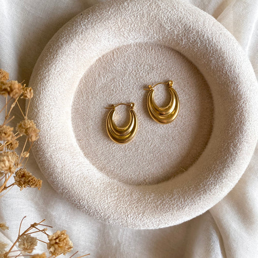 40536 gold plated Earrings