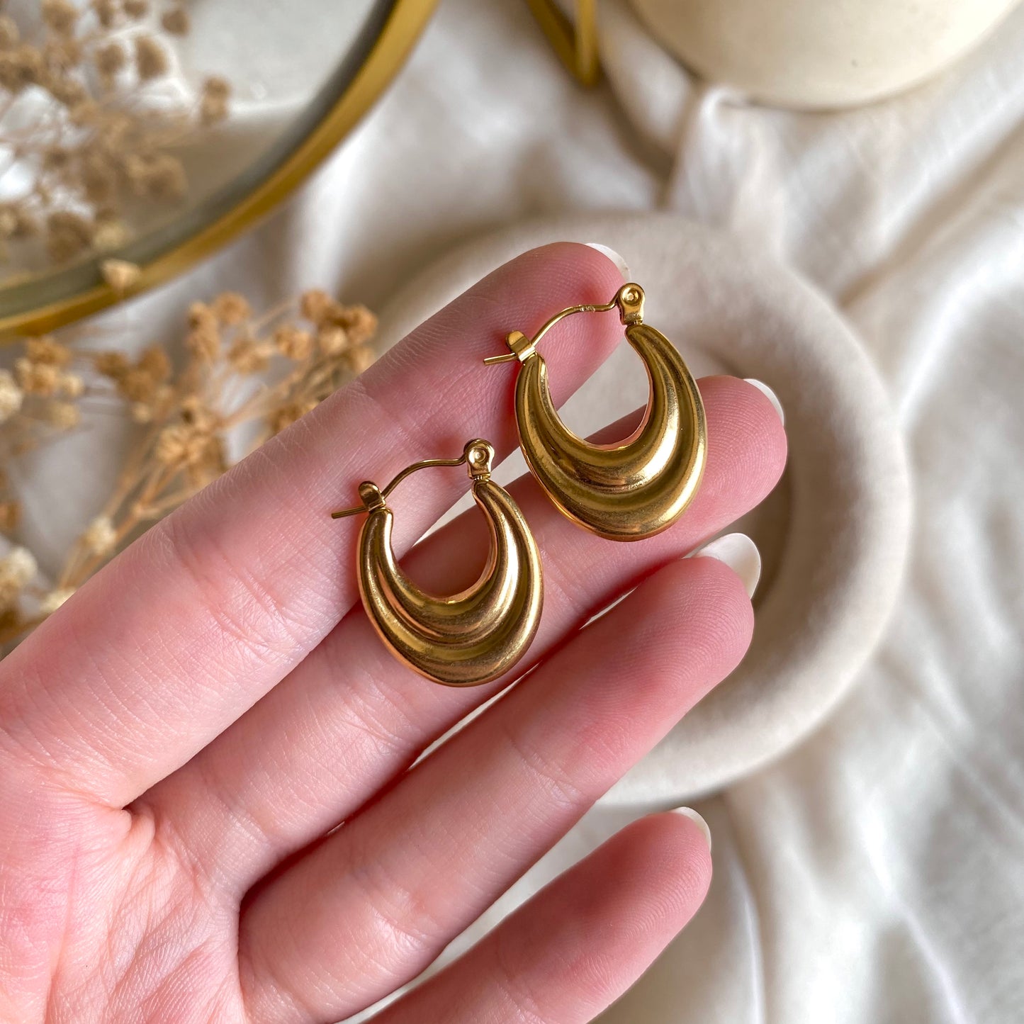40536 gold plated Earrings