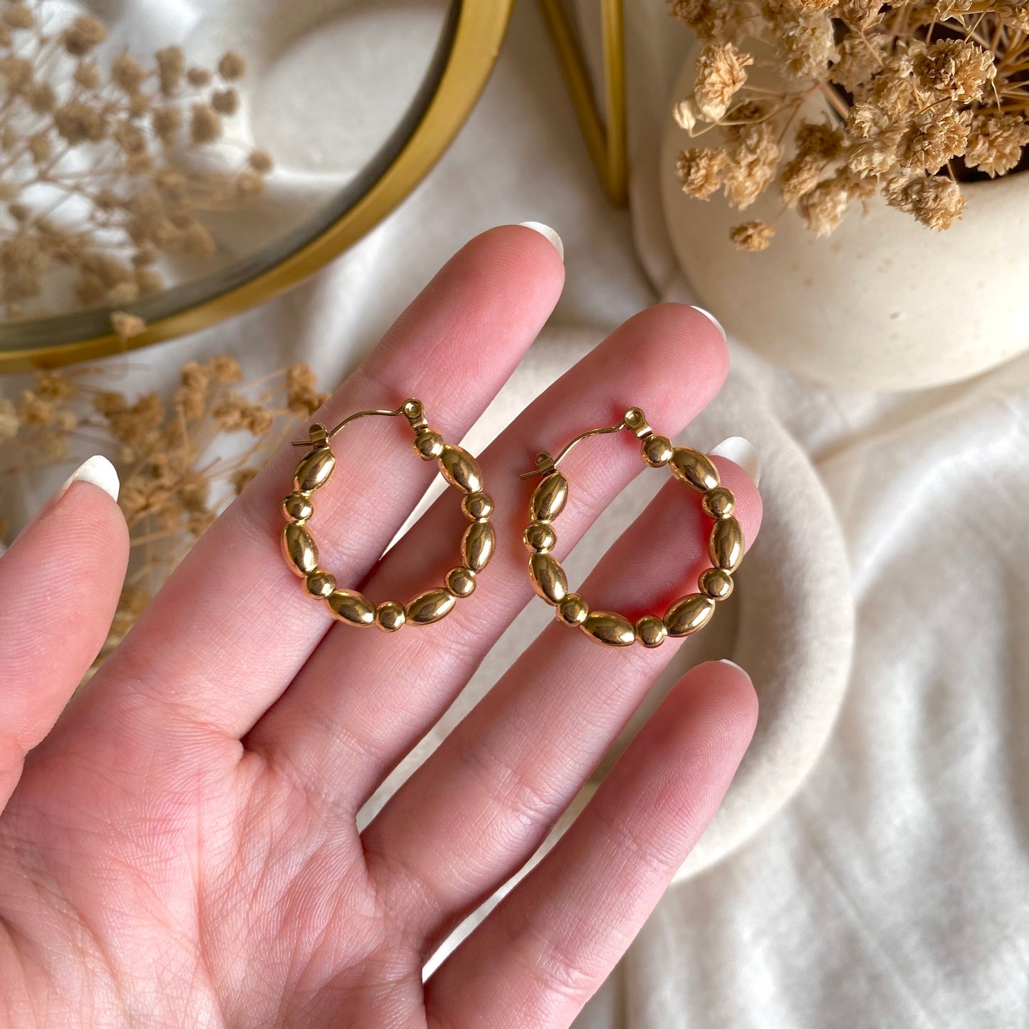 40538 gold plated Earrings