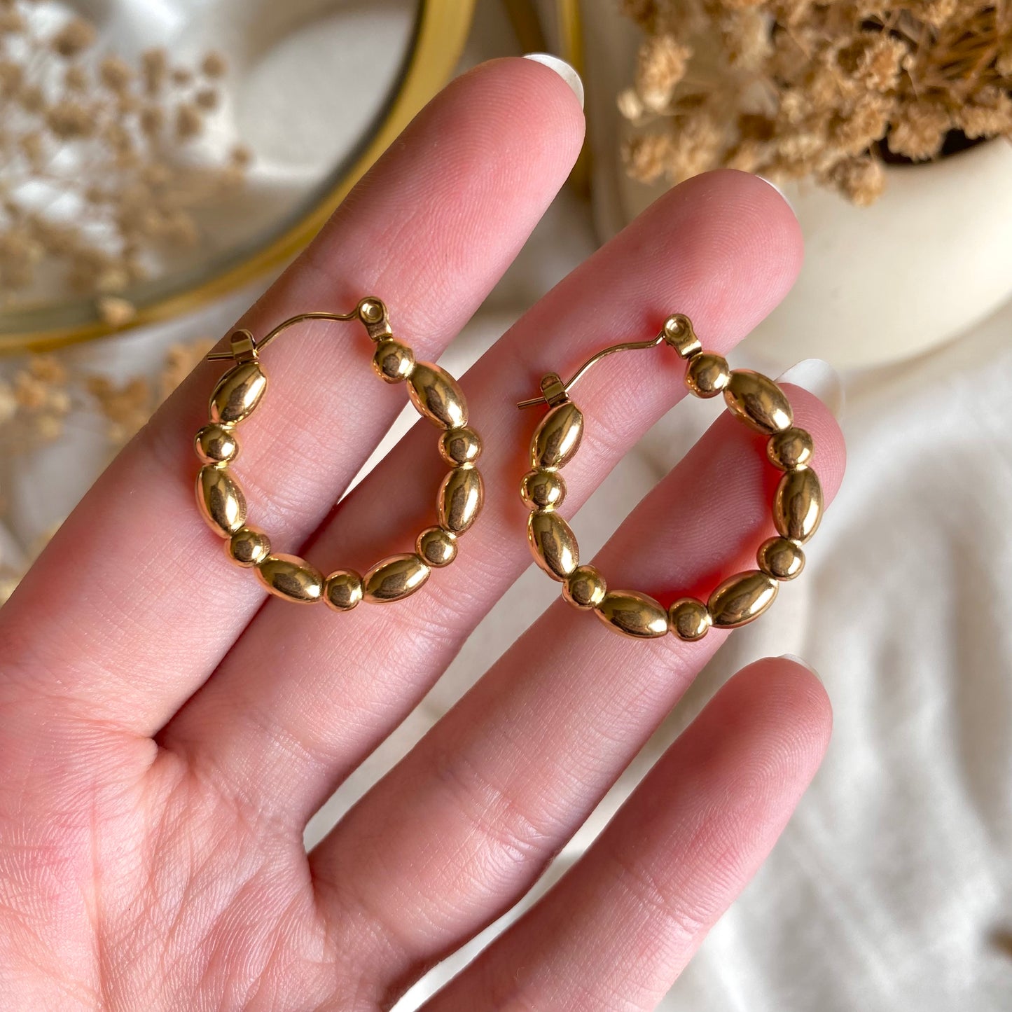 40538 gold plated Earrings