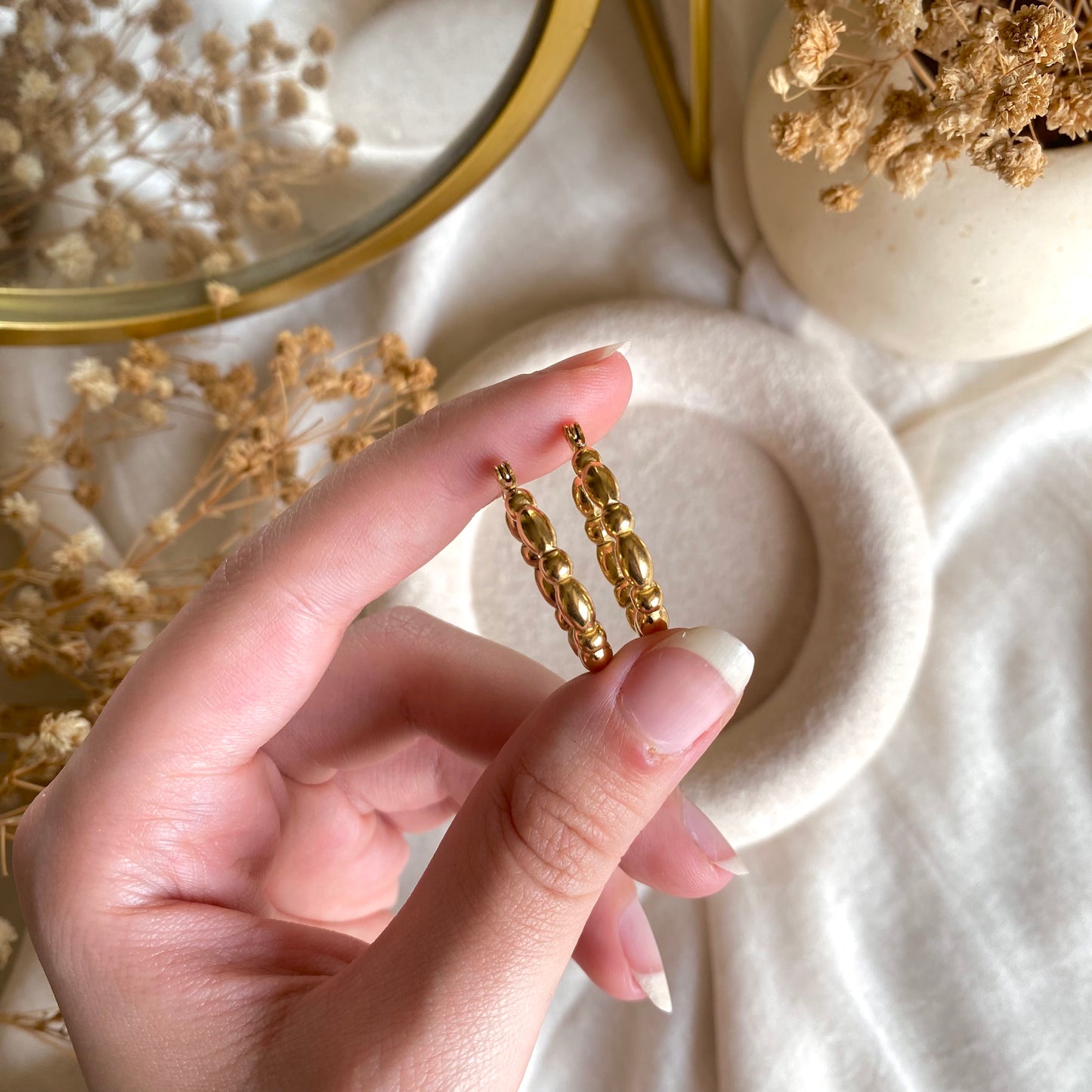 40538 gold plated Earrings