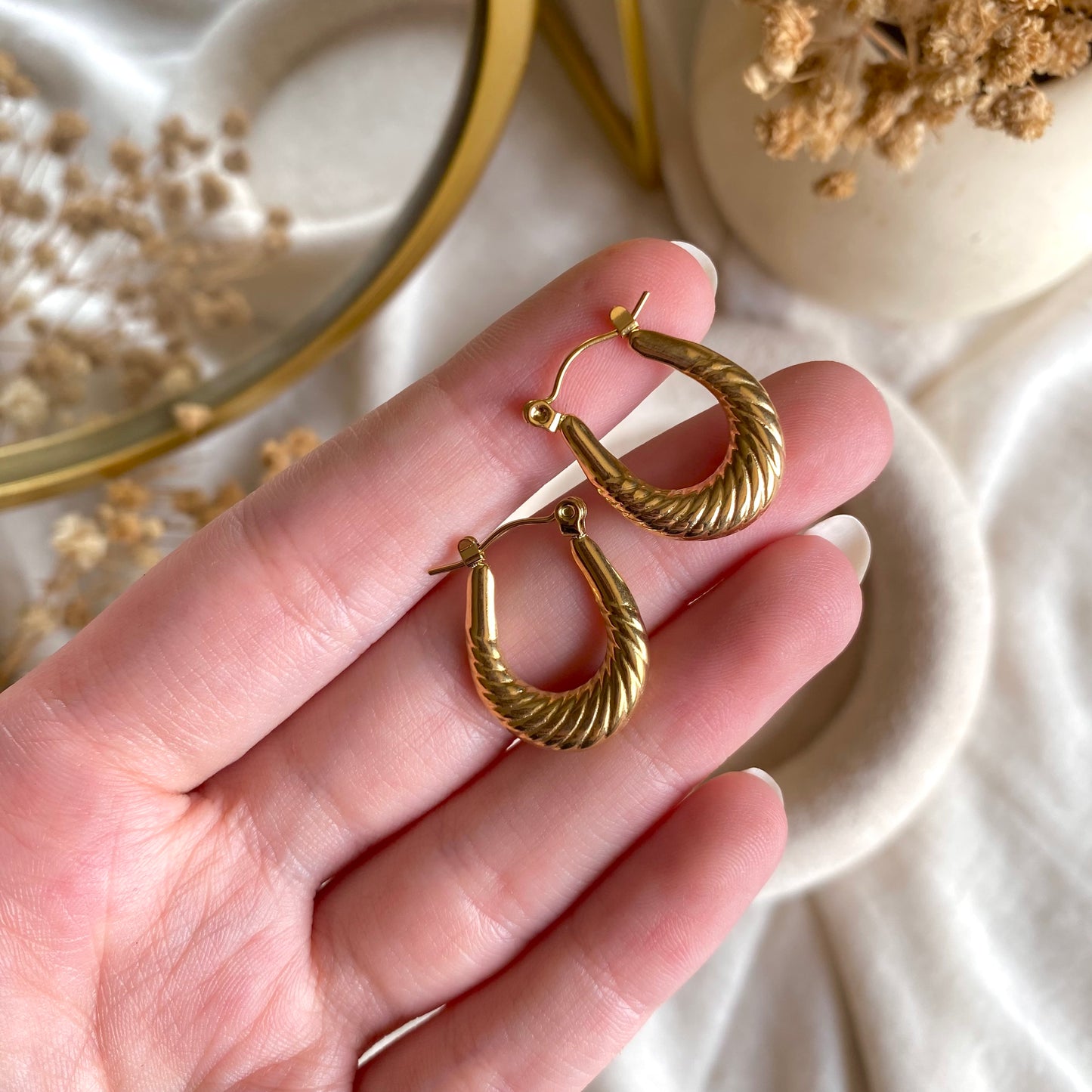 40539 gold plated Earrings