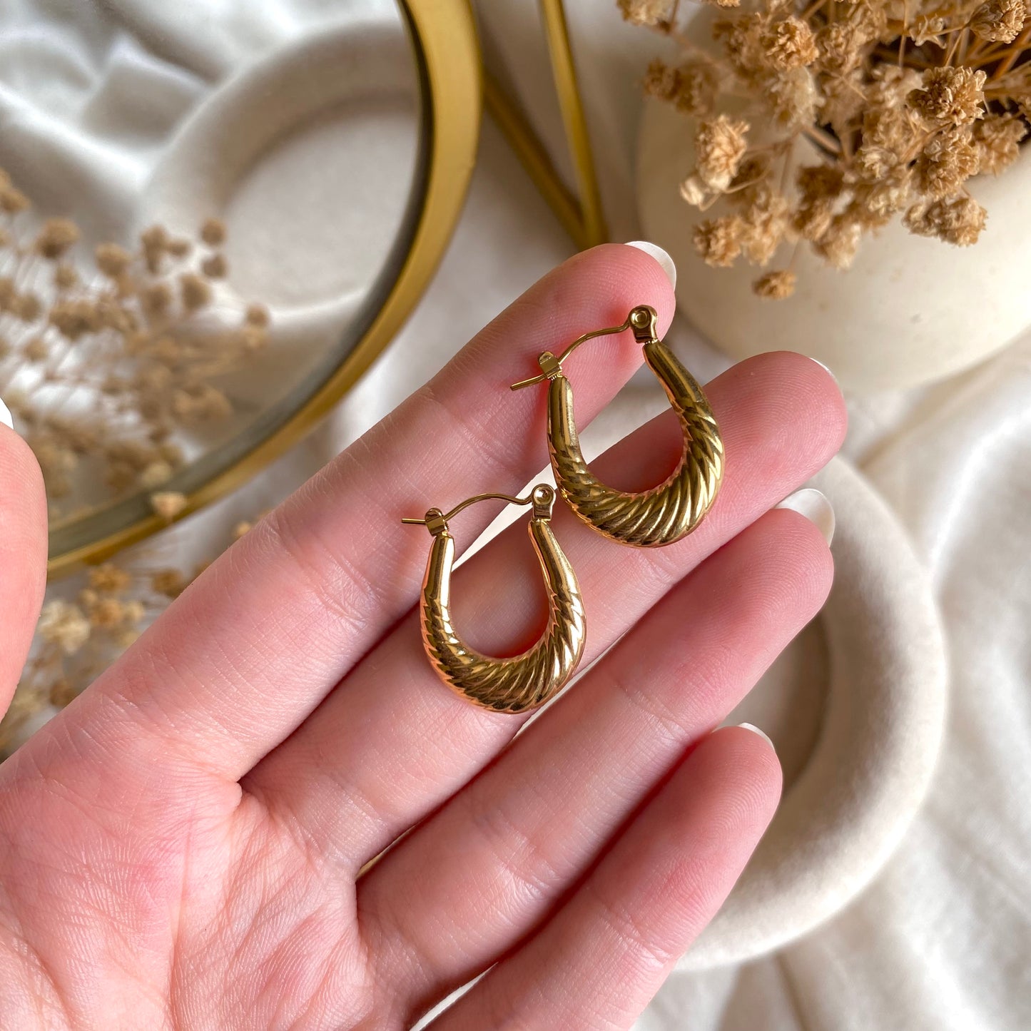 40539 gold plated Earrings