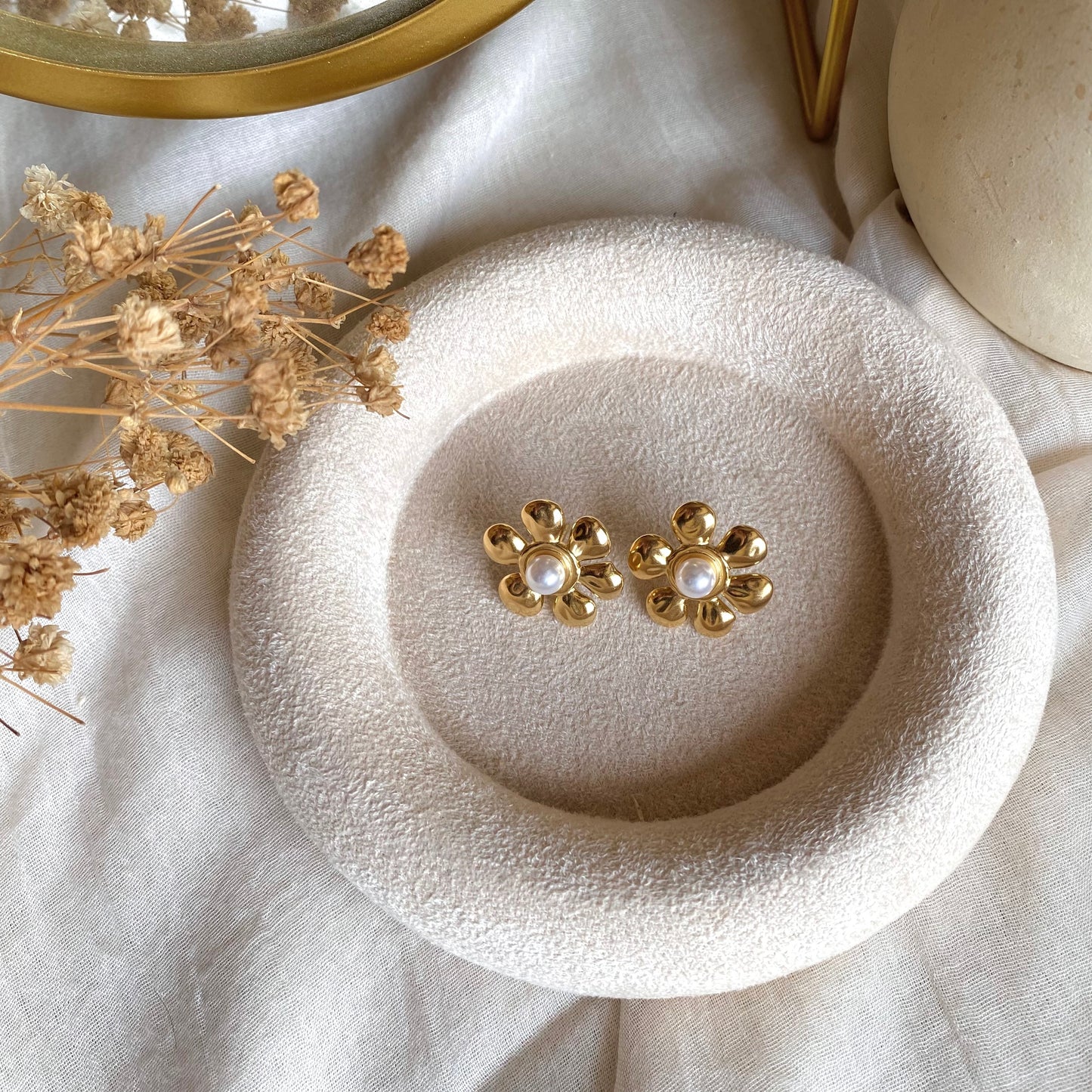 40541 gold plated Earrings