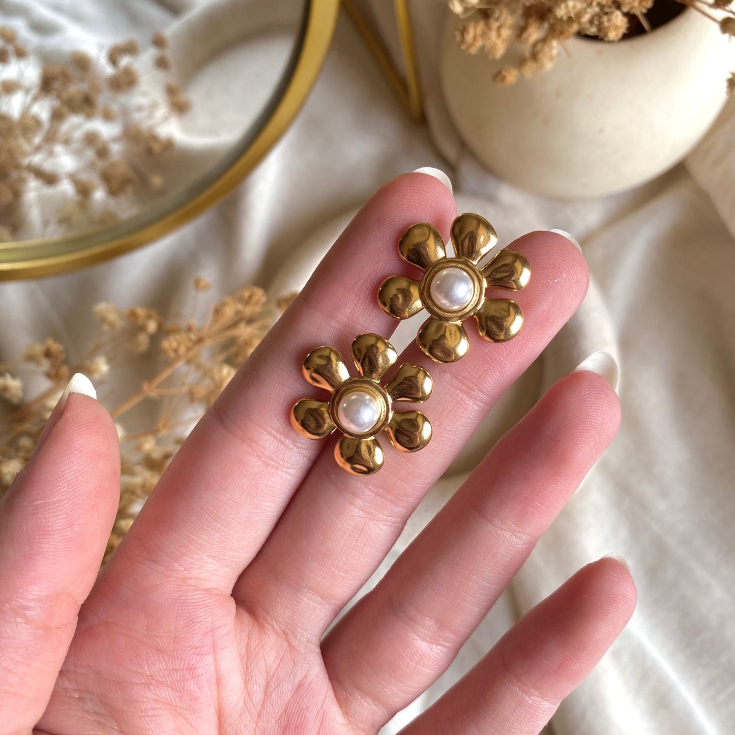 40541 gold plated Earrings