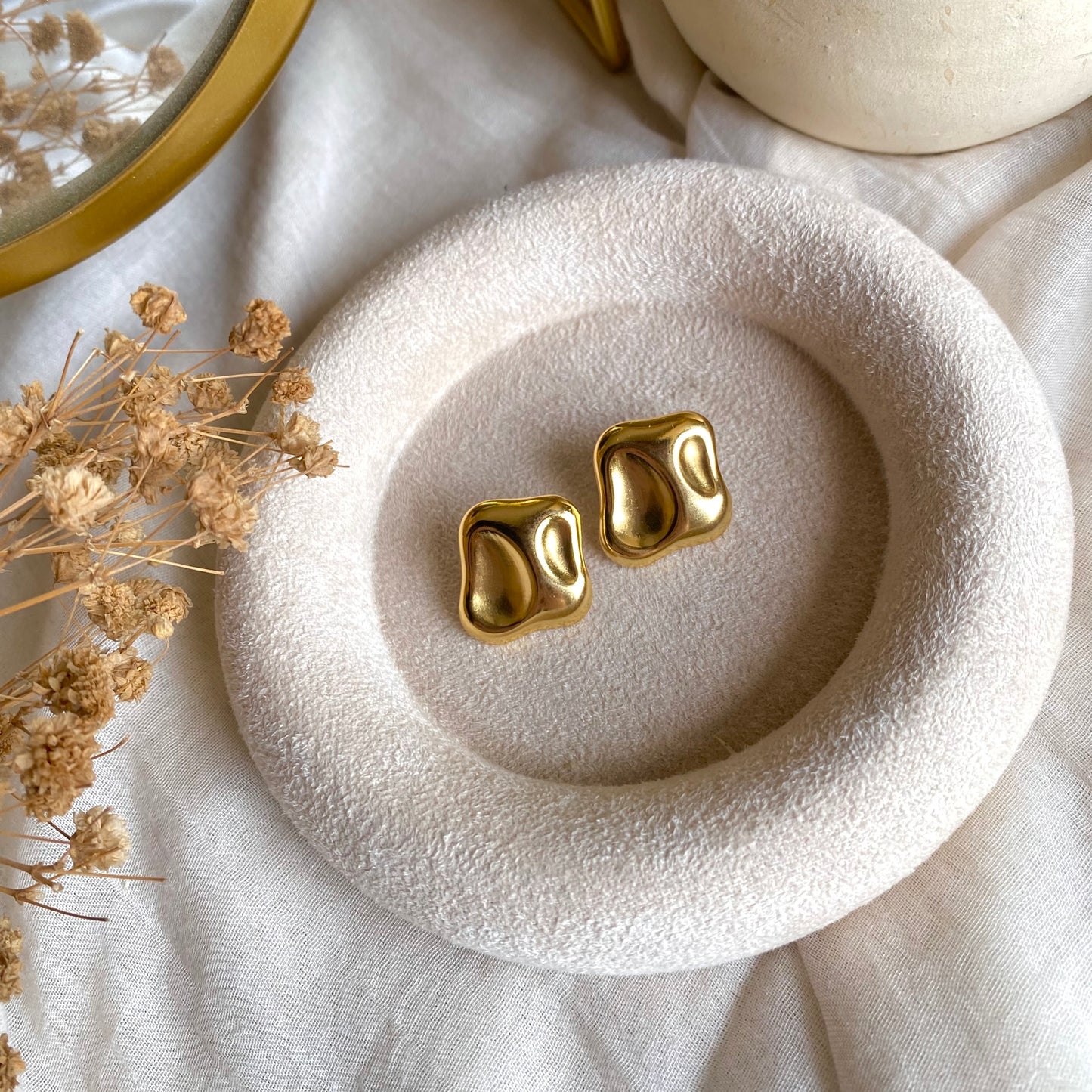 40543 gold plated Earrings