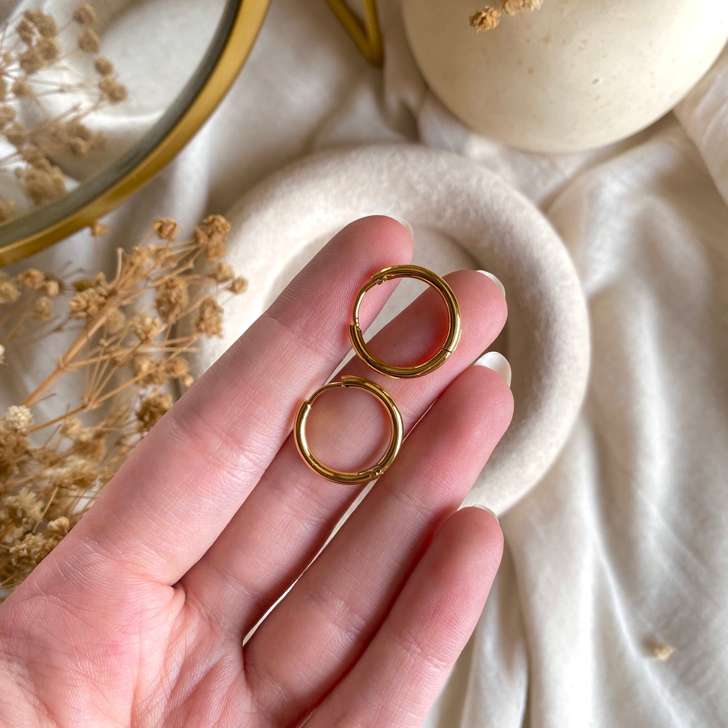 40546 gold plated Earrings