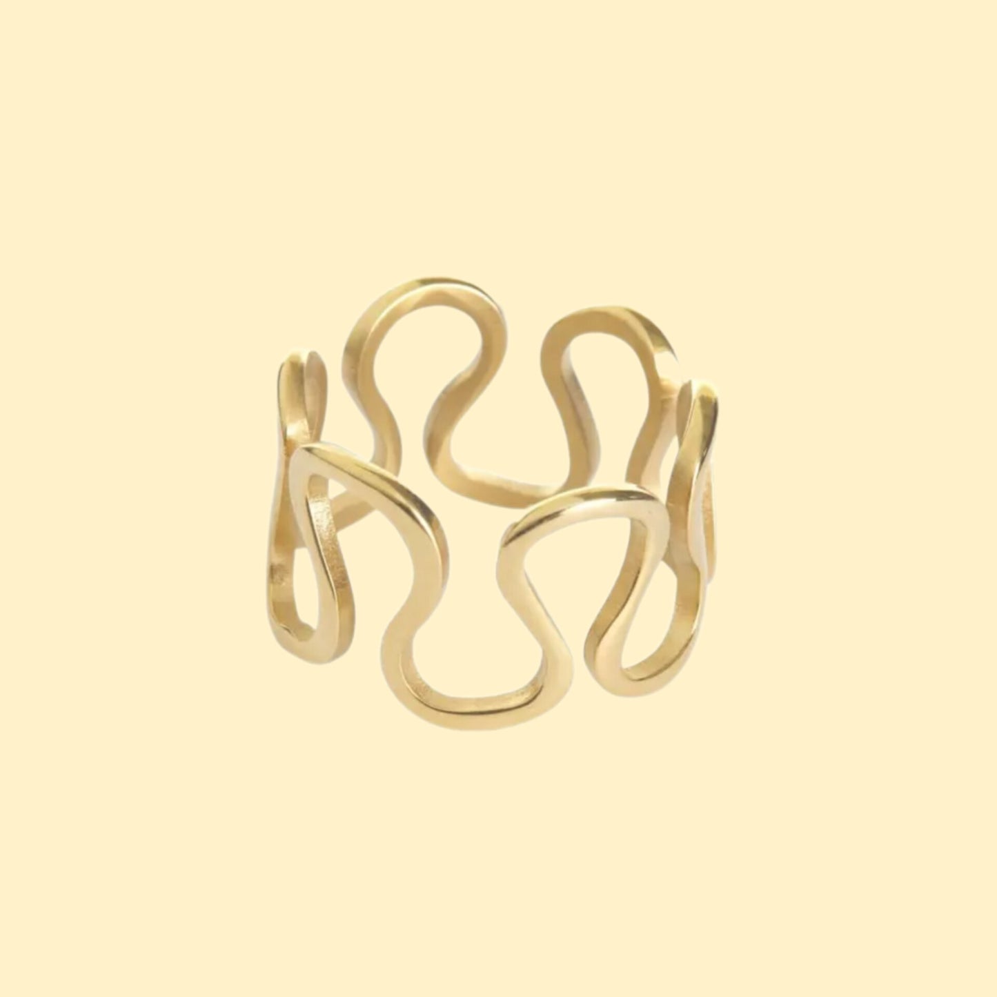 50077 Gold Plated Ring