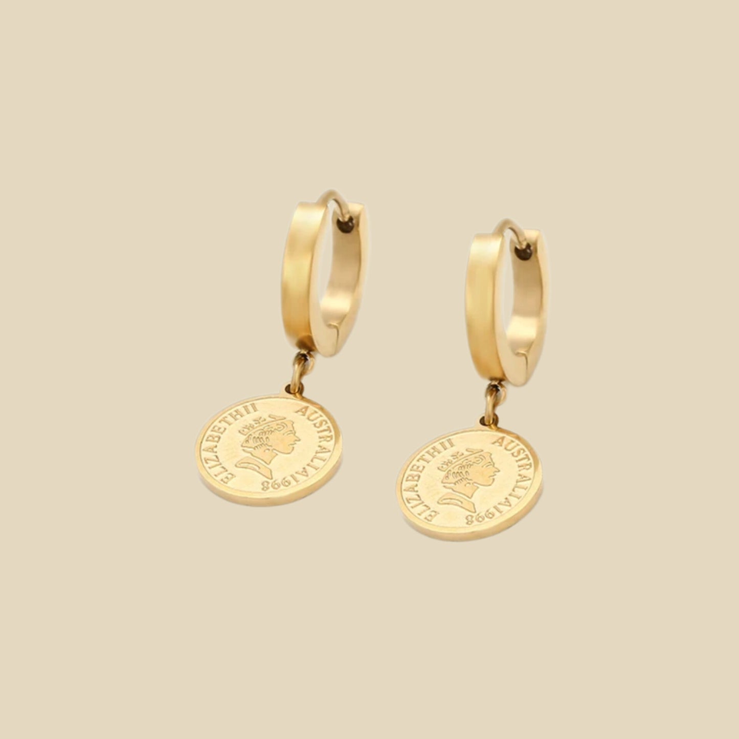 40112 Gold Plated Earrings