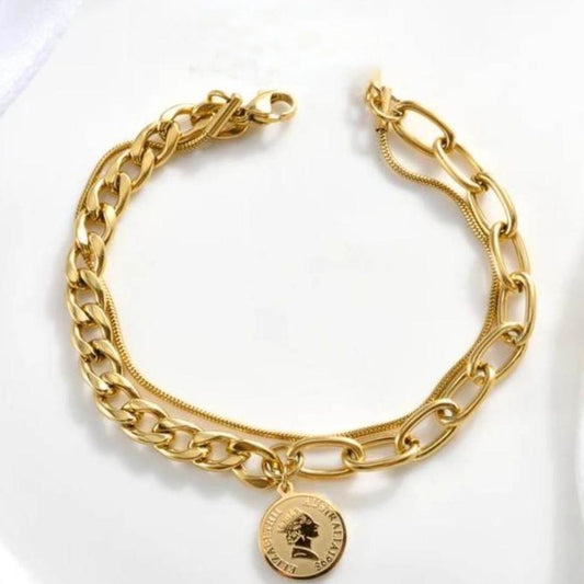 30141 Gold Plated Bracelet