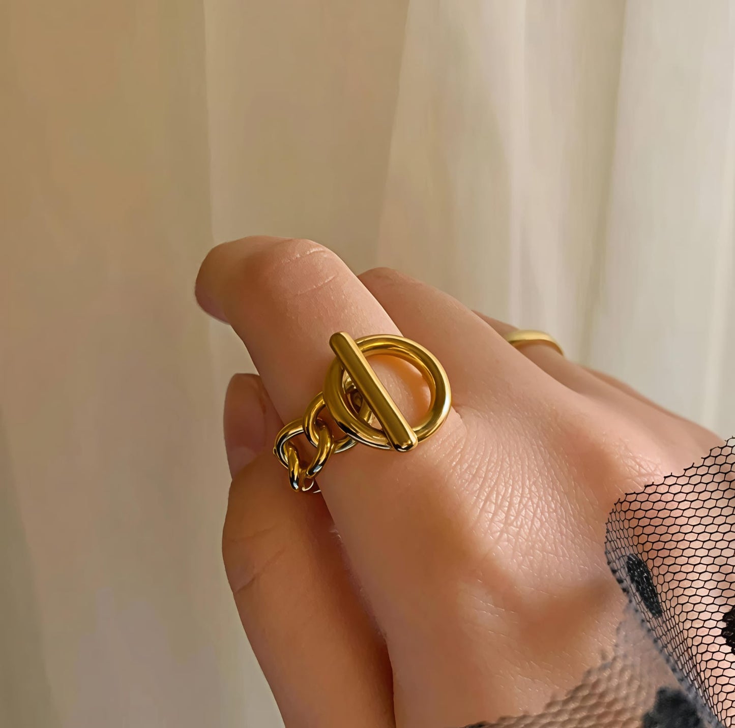 50357 Gold Plated Ring