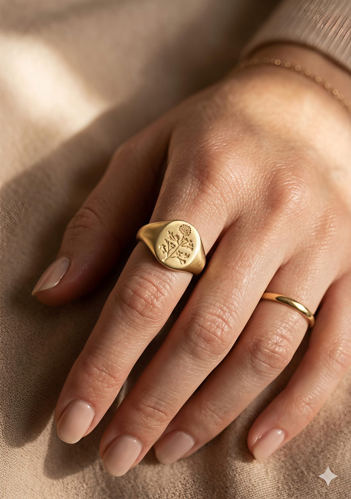 50421 Gold Plated Ring