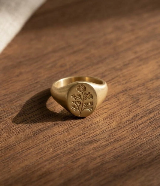 50421 Gold Plated Ring