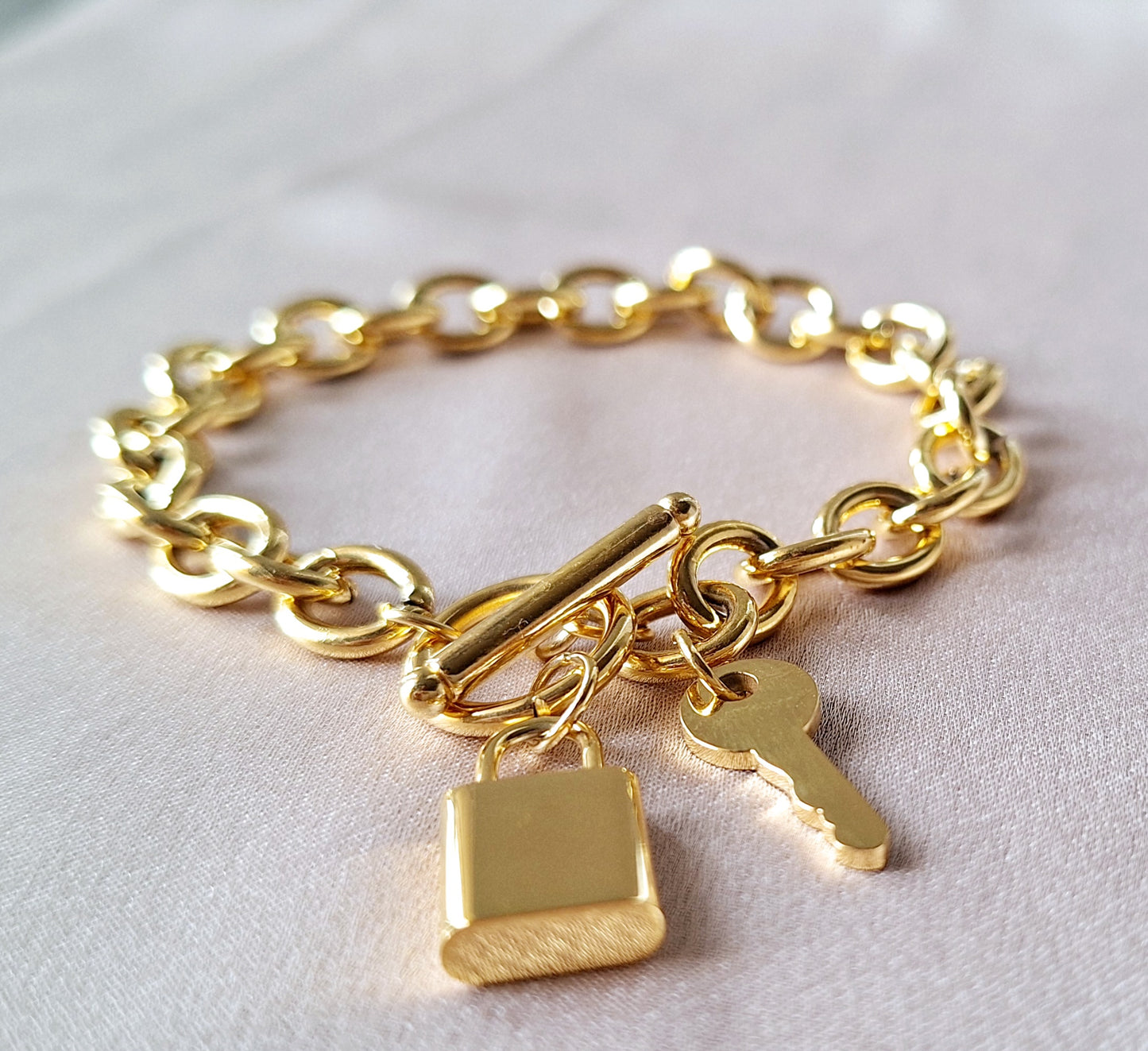 30274Gold Plated Bracelet