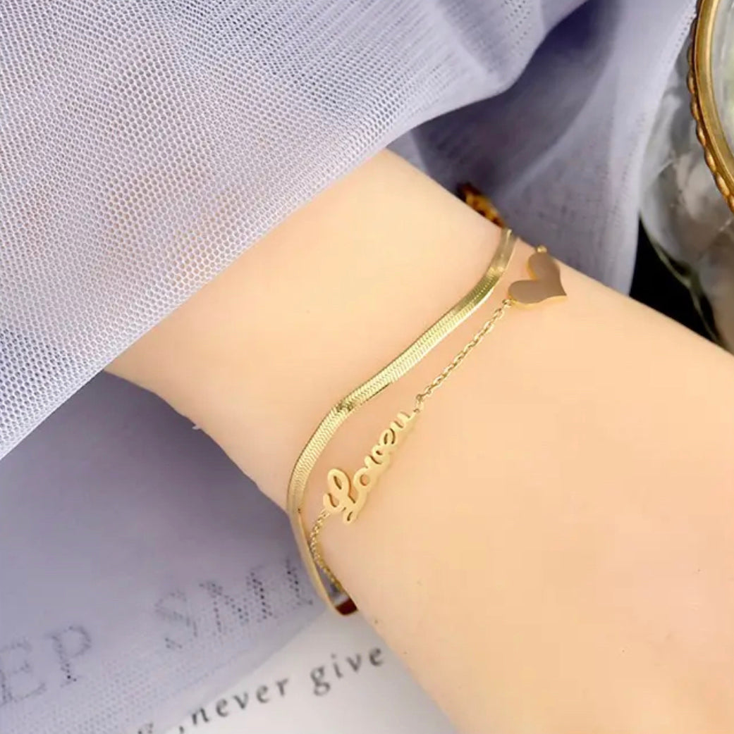 30128 Gold Plated Bracelet