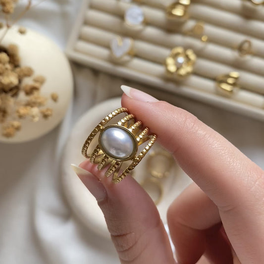 50634 Gold Plated Ring