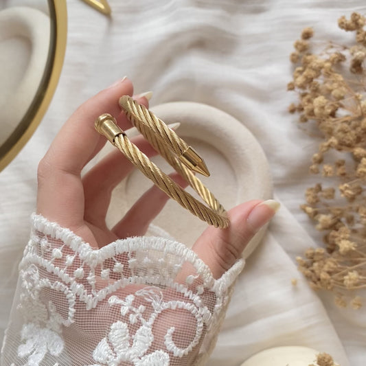 20403 Gold Plated Bangle