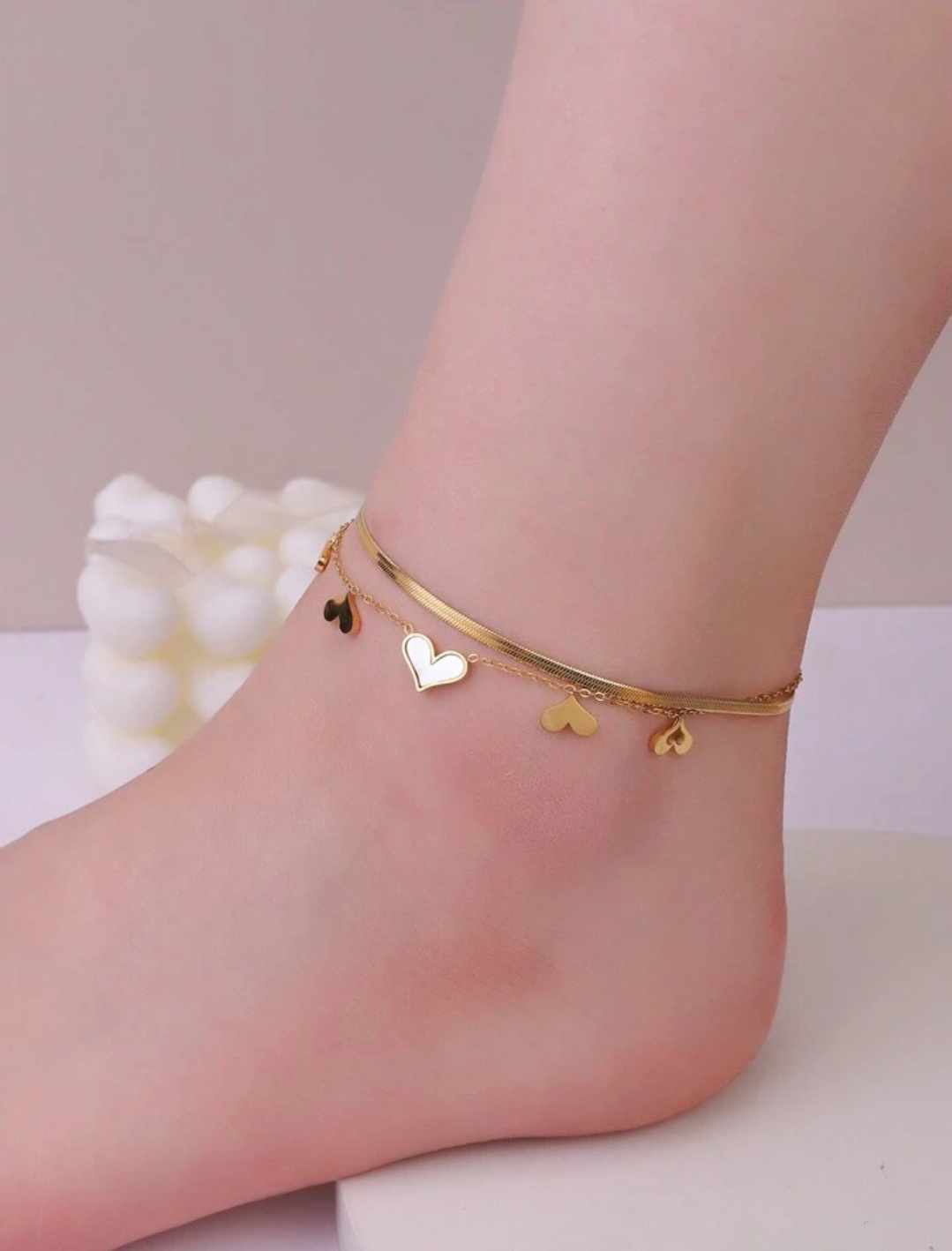 70039 Gold Plated anklet