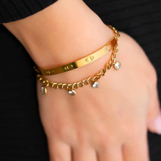 30152 Gold Plated Bracelet