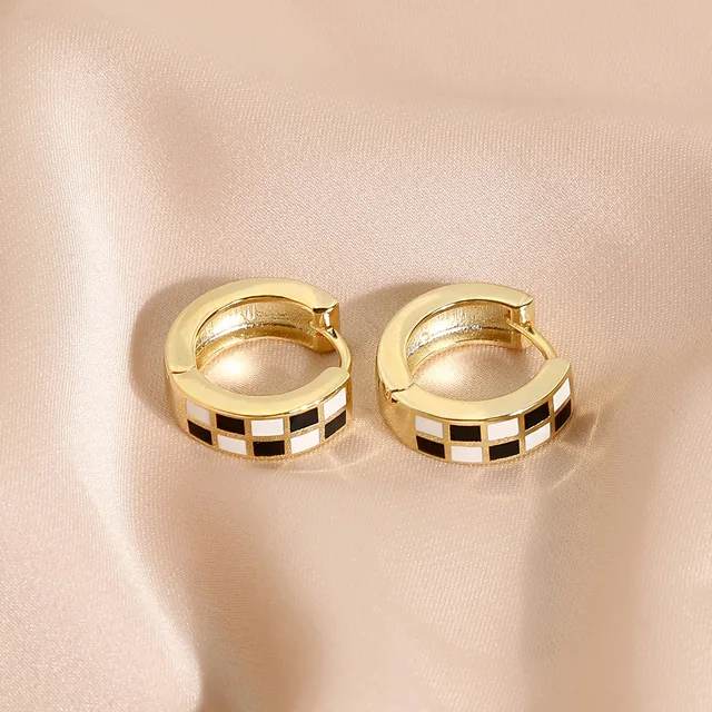 40114 Gold Plated Earrings