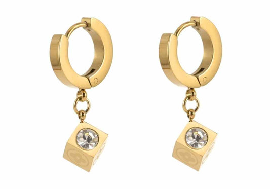 40122 Gold Plated Earrings