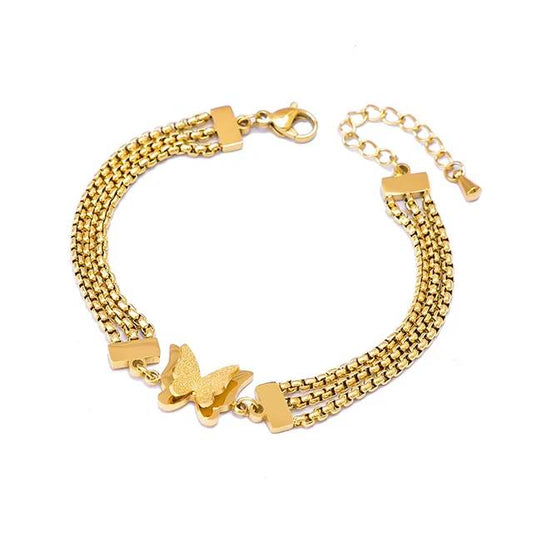 70037 Gold Plated anklet