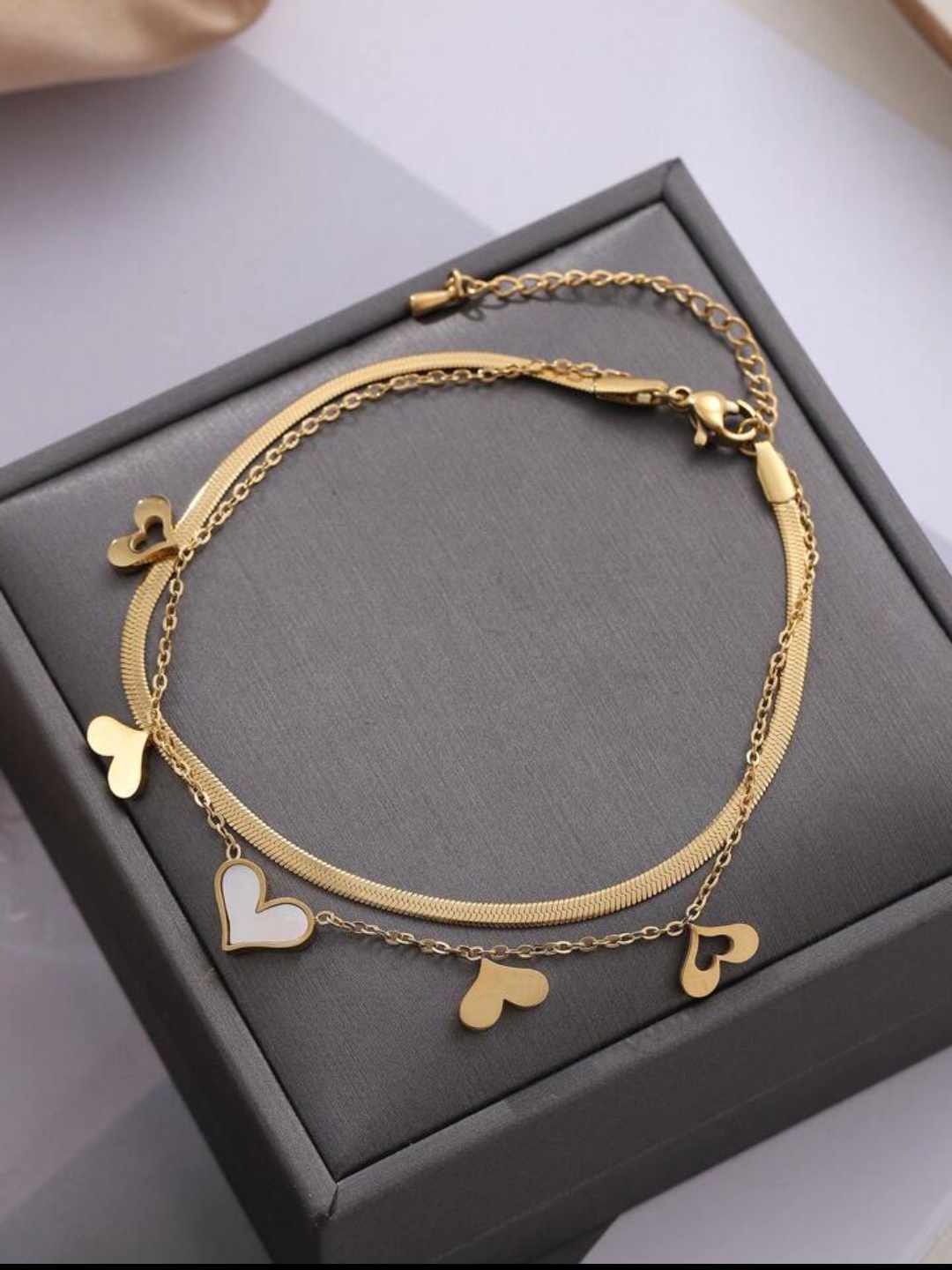 70039 Gold Plated anklet