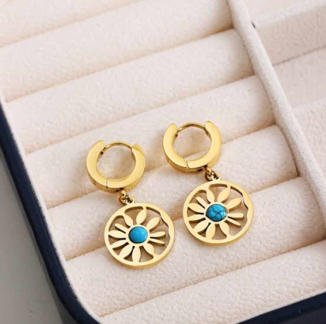 40129 Gold Plated Earrings