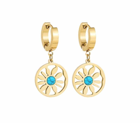 40129 Gold Plated Earrings