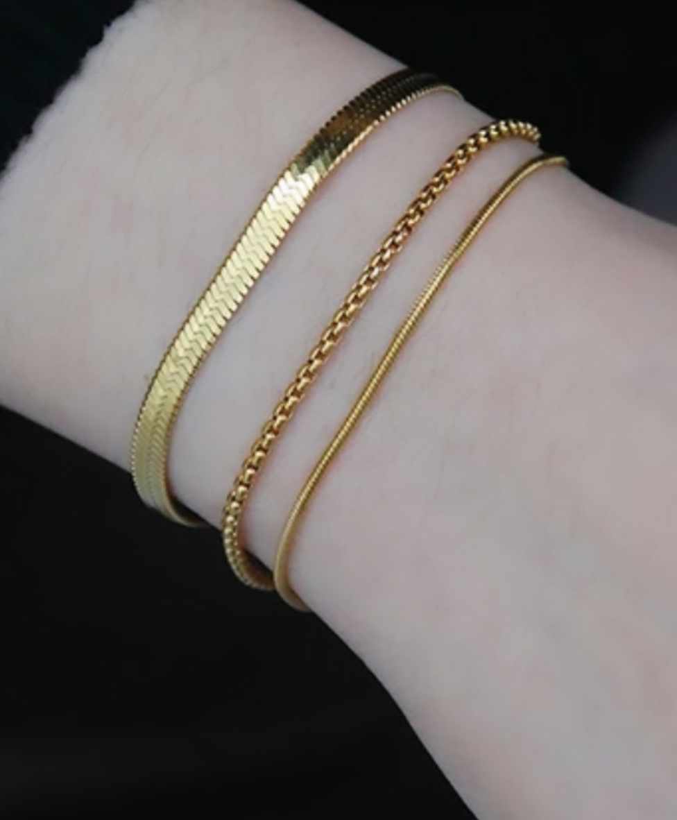 30156 Gold Plated Bracelet