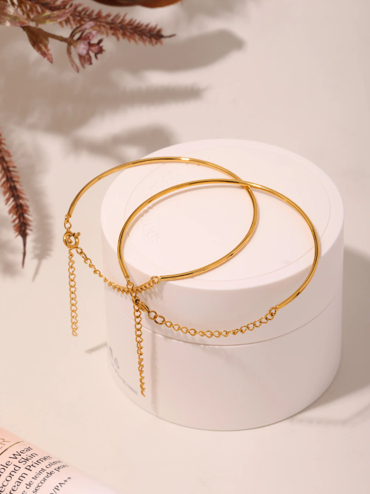 20319 Gold Plated Bangle