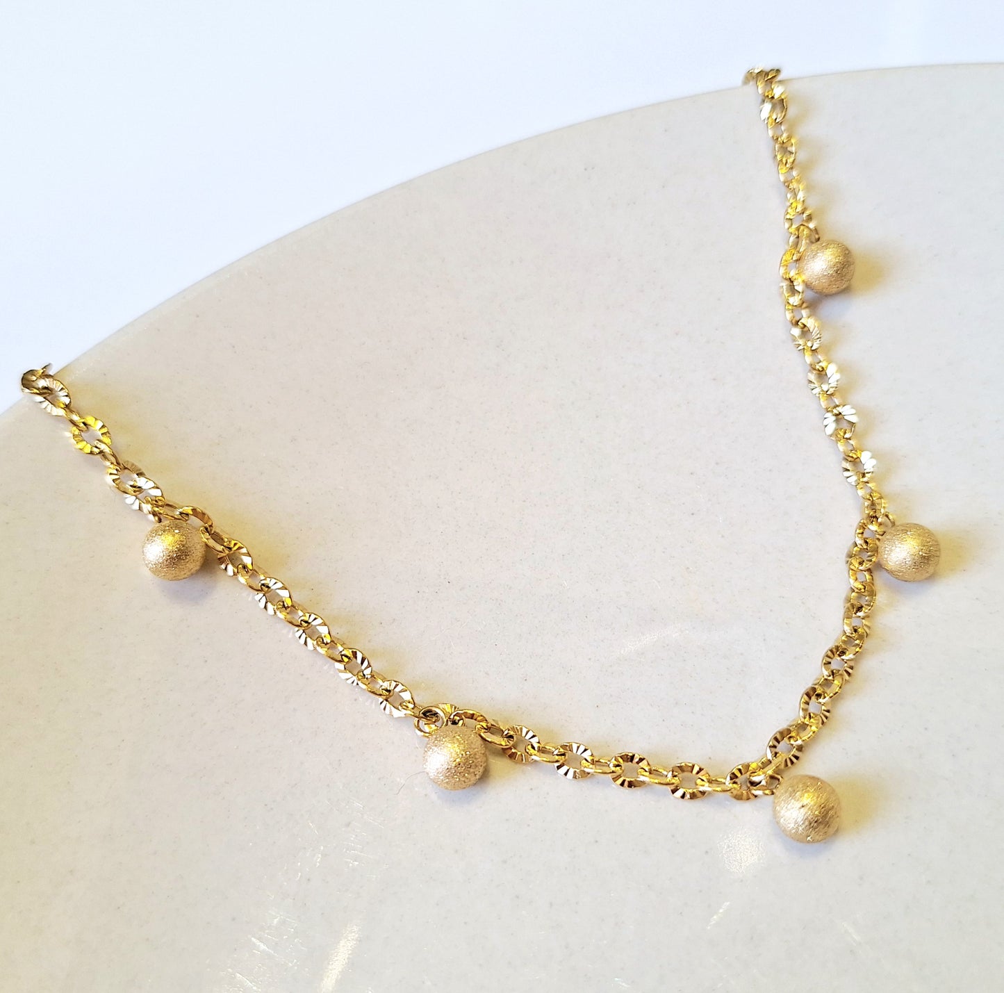 70156 Gold Plated Anklet