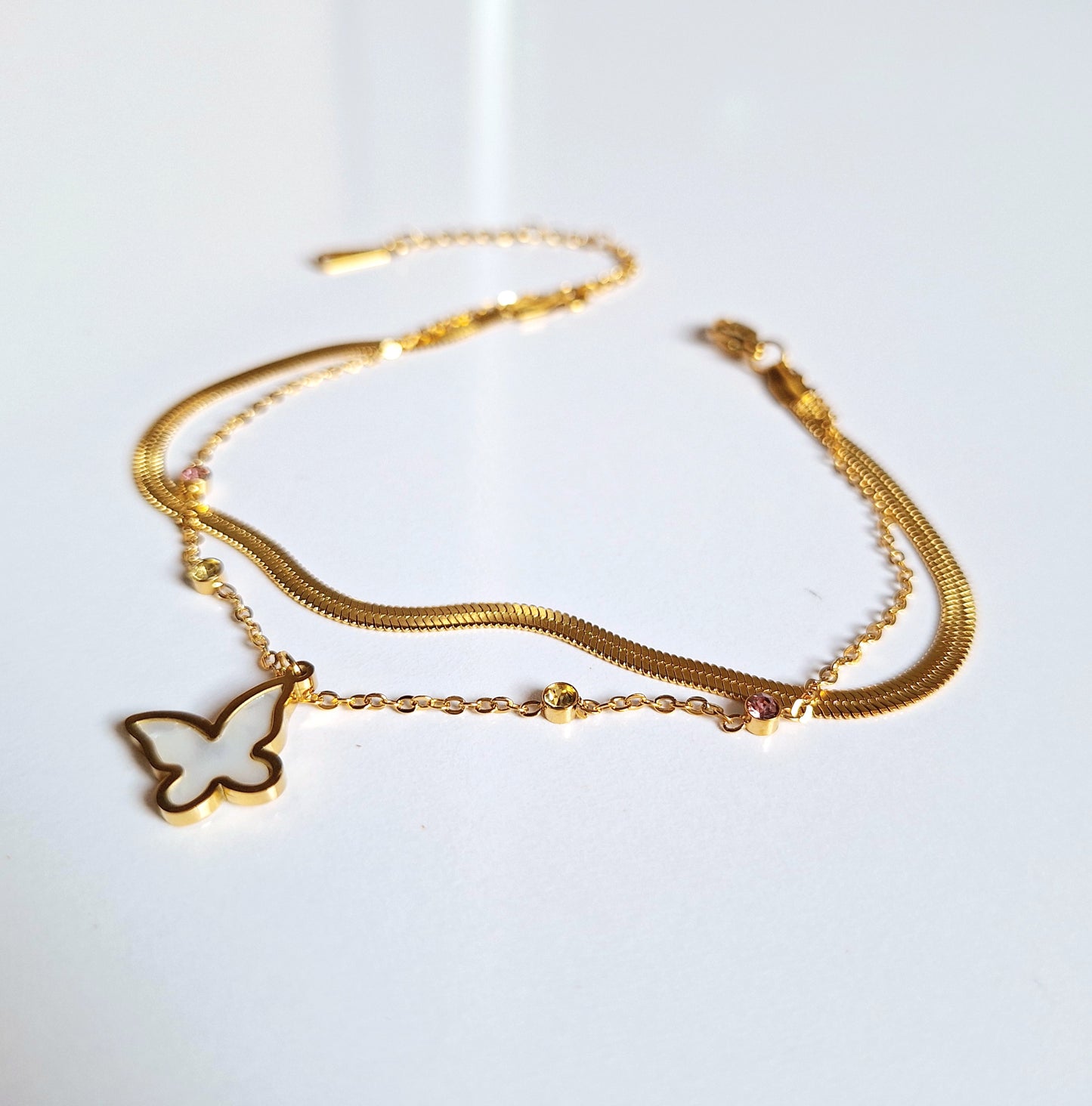 70154 Gold Plated Anklet