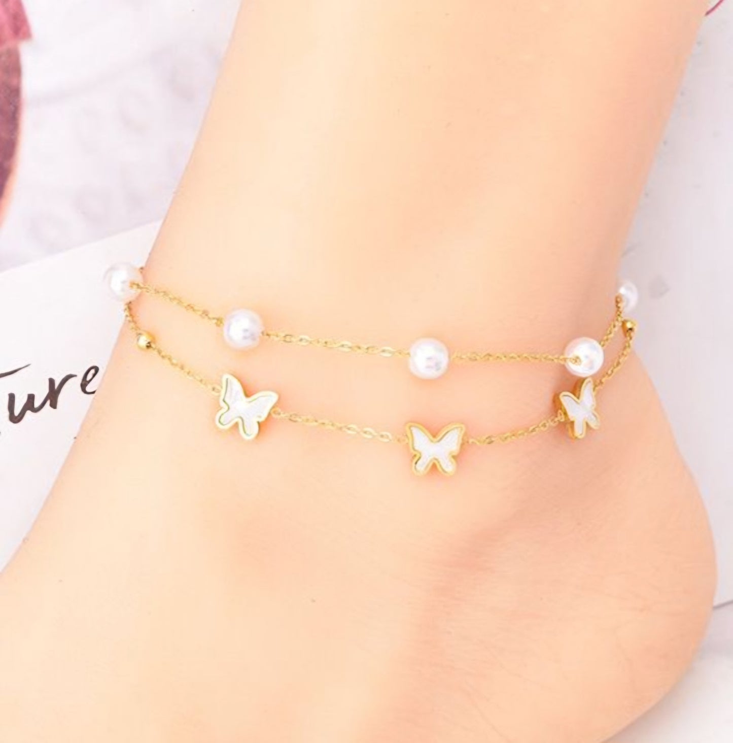 70149 Gold Plated Anklet