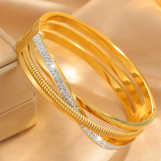 20328 Gold Plated Bangle