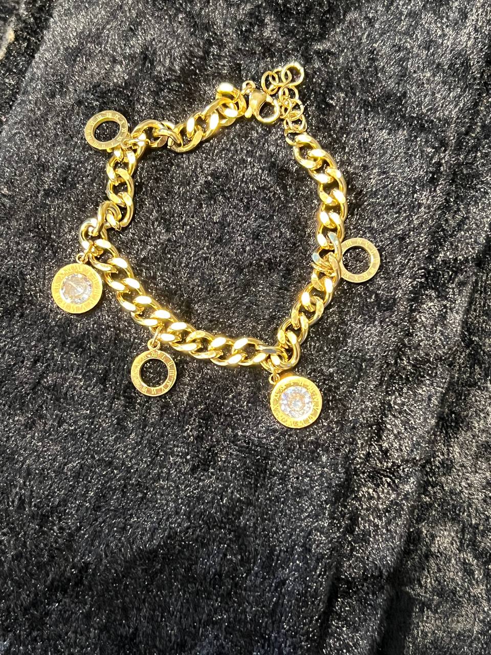 30386 Gold Plated Bracelet