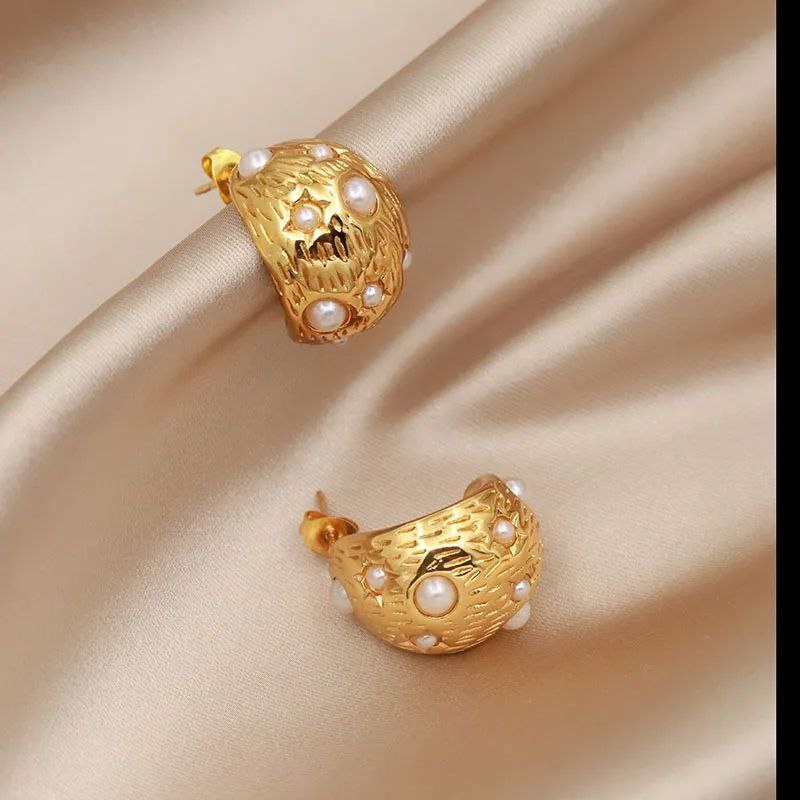 40397 gold plated Earrings