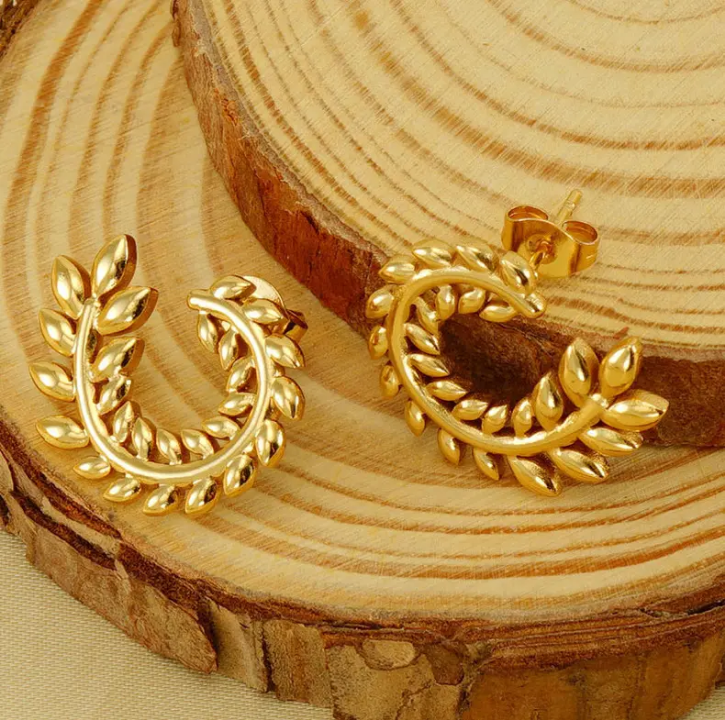 40383 gold plated Earrings