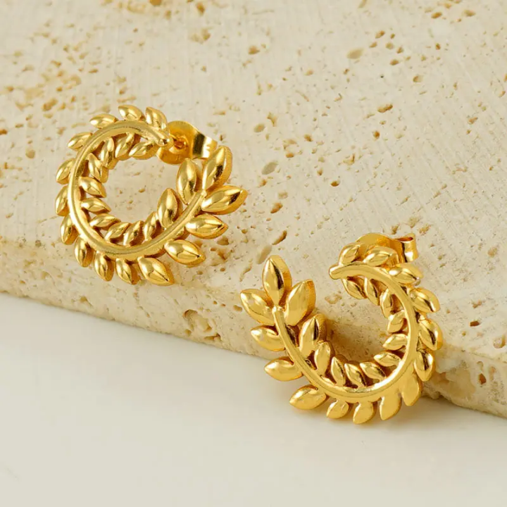 40383 gold plated Earrings