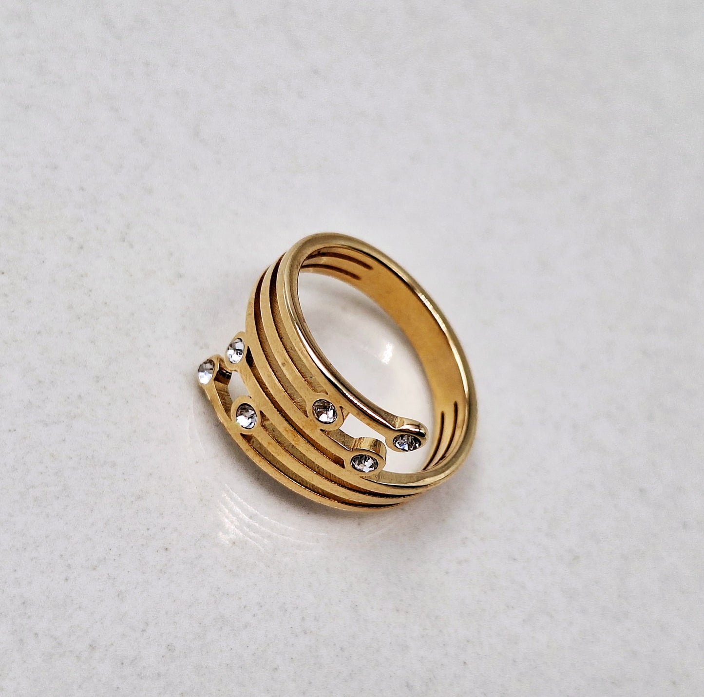 50255 Gold Plated Ring